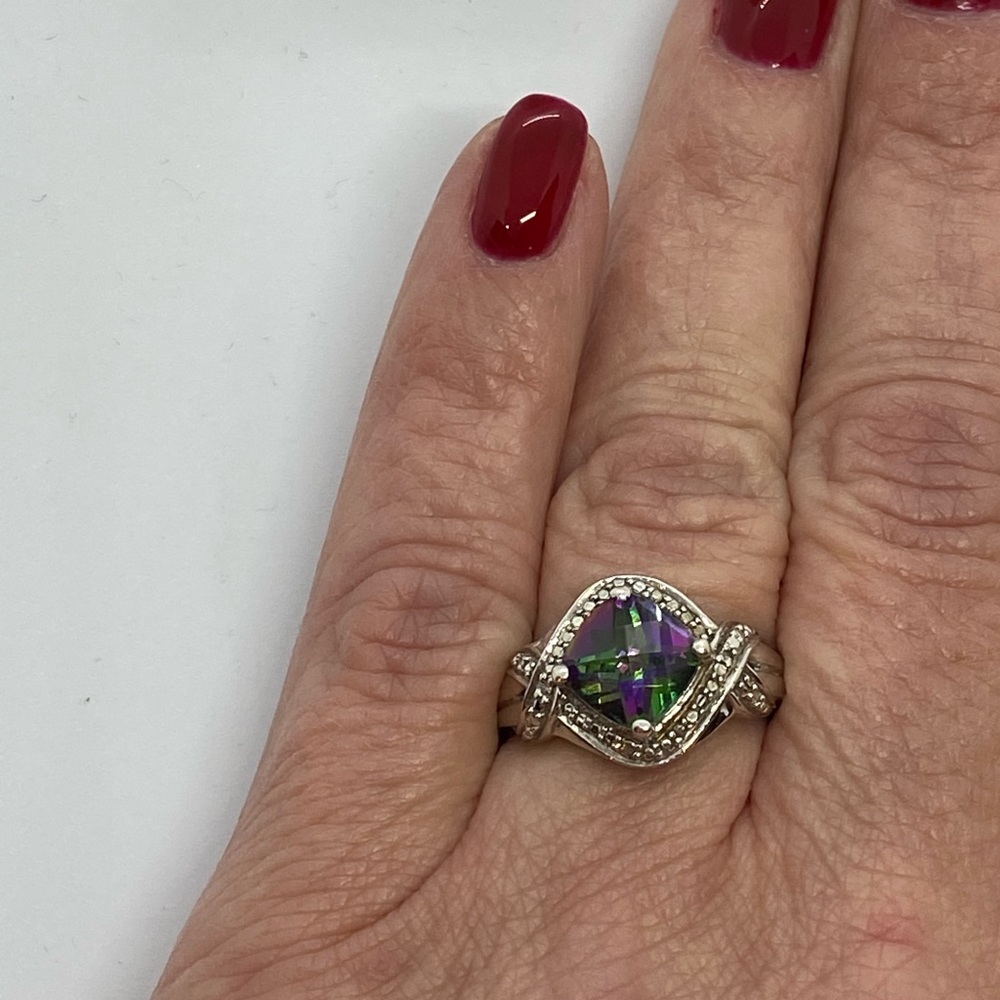 Amethyst Stone Ring - image 5